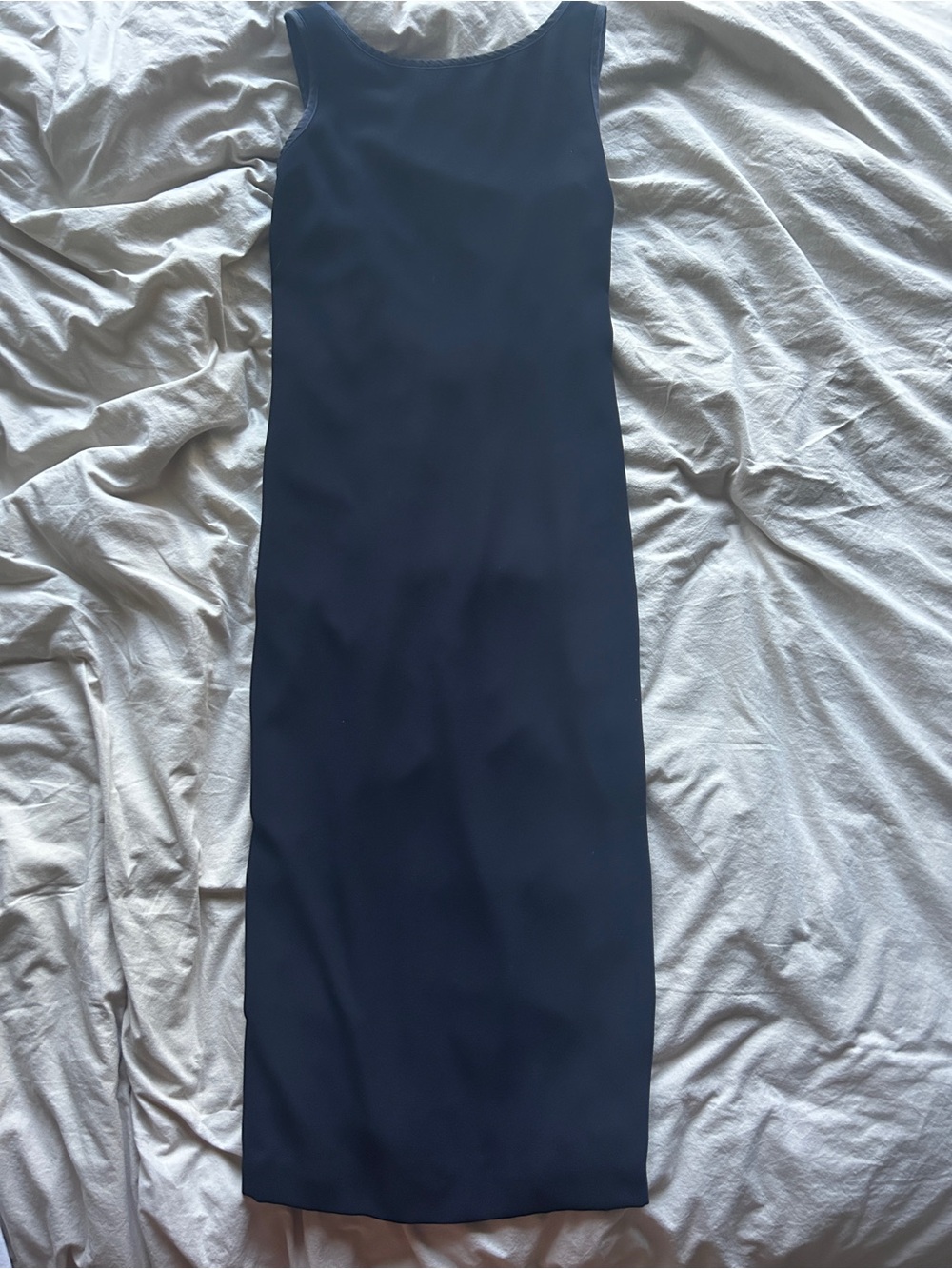 Vintage Classic Navy Sleeveless Dress - Shelli Segal size 4 - Picture 3 of 6